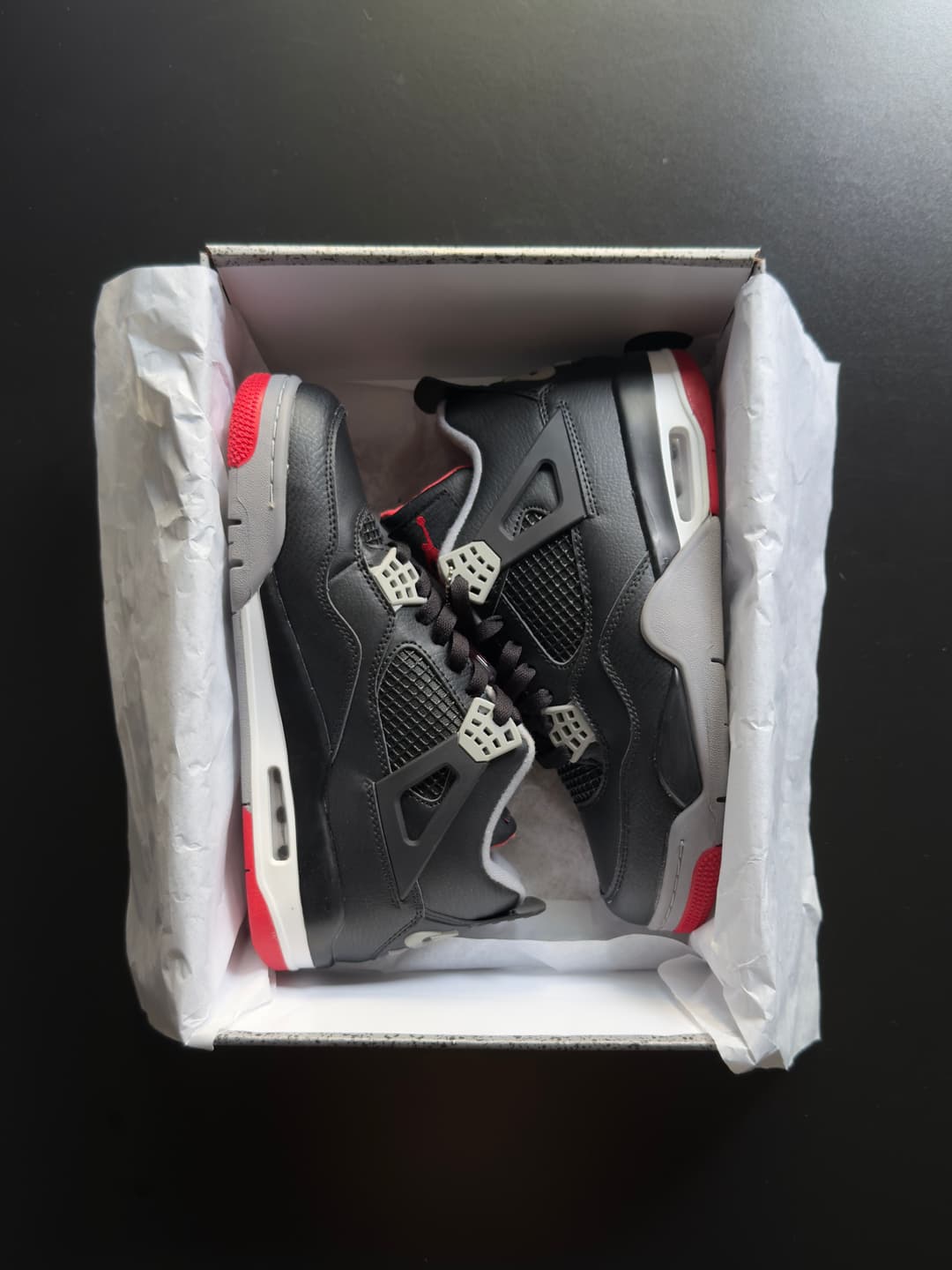 JORDAN 4 BRED REIMAGINED